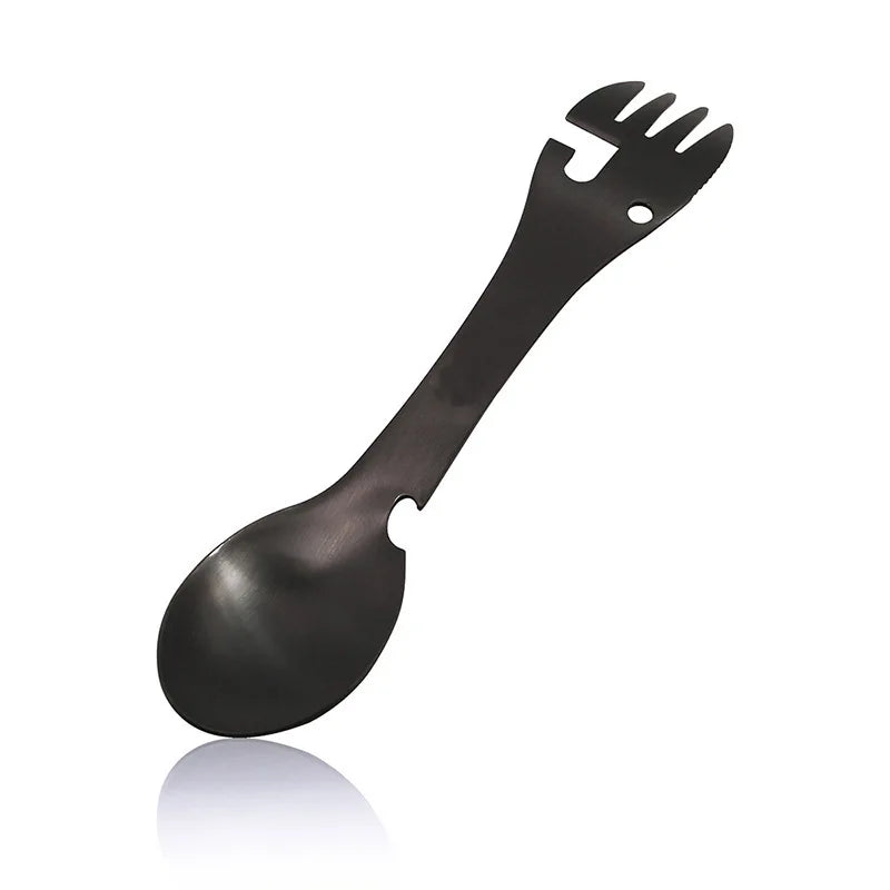 5-in-1 Tactical Stainless Steel Spork