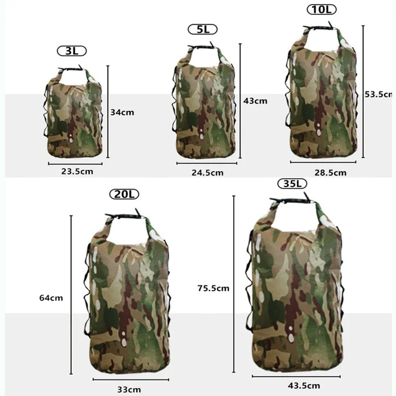 Camo Dry bags