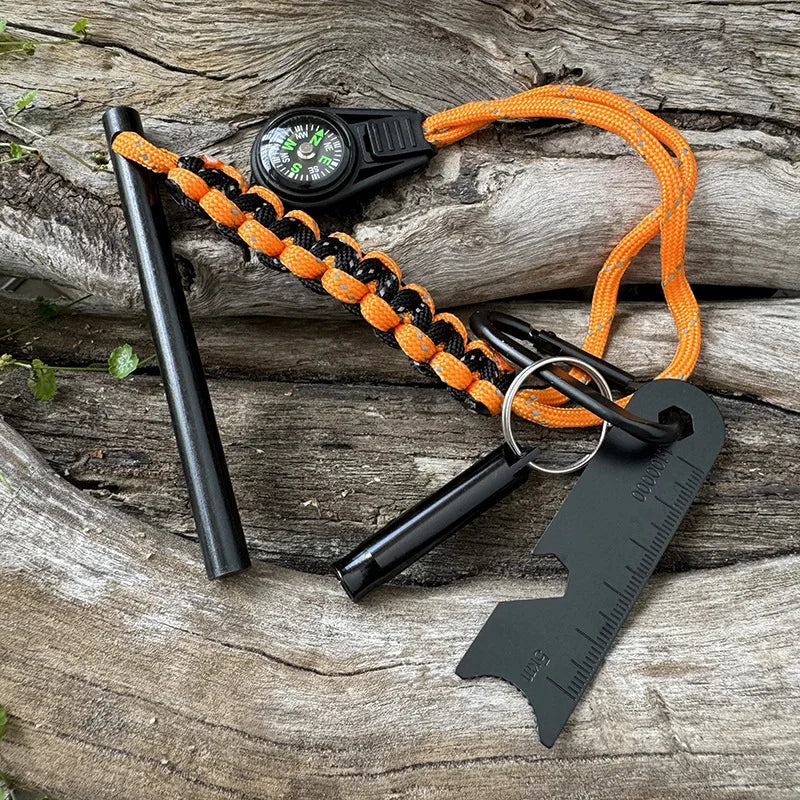 Camping survival fire lighting set