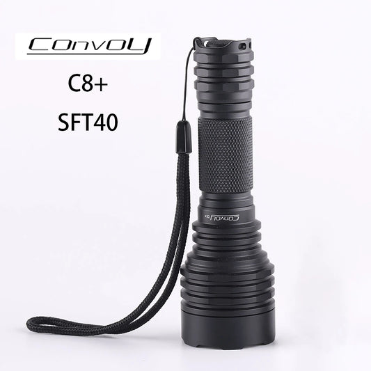 Convoy C8+ torch with SFT40 LED