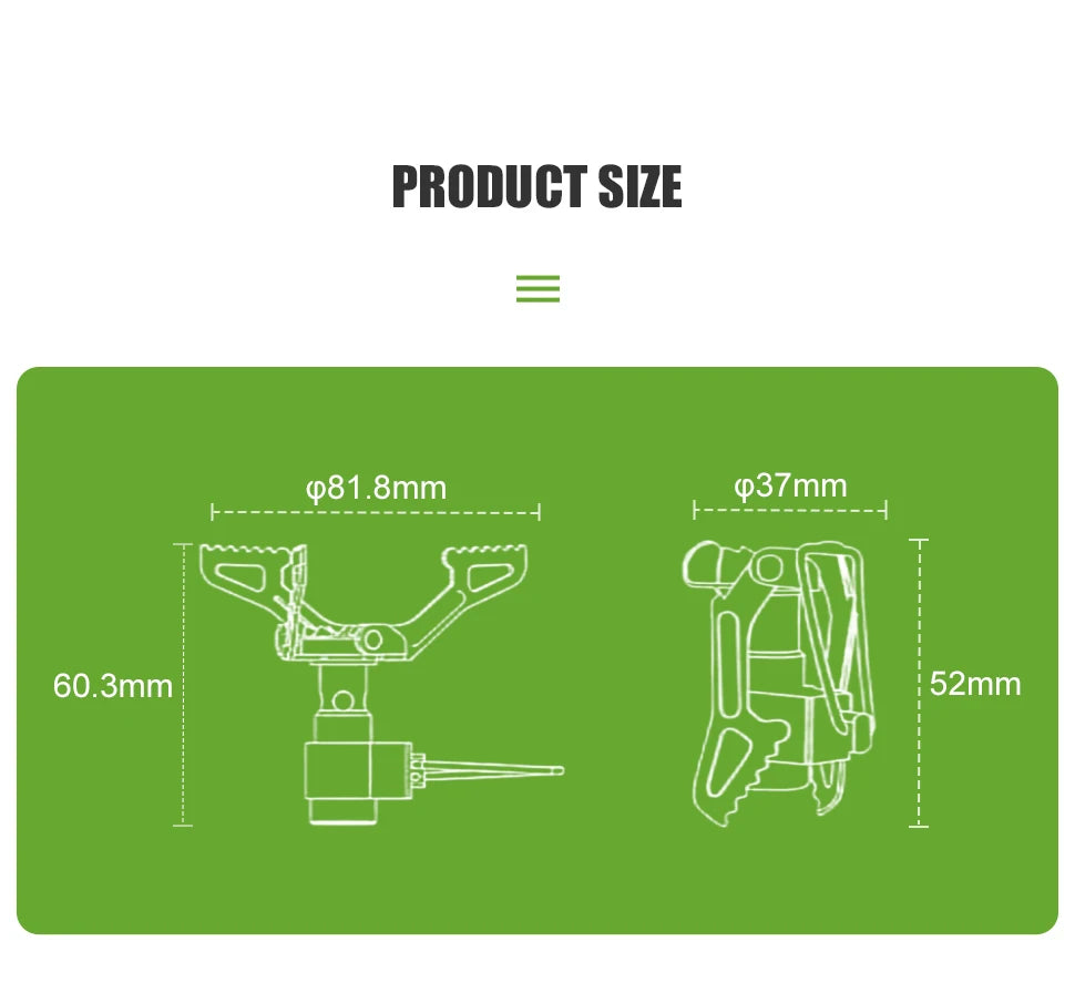 BRS Outdoor Gas Stove