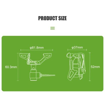 BRS Outdoor Gas Stove