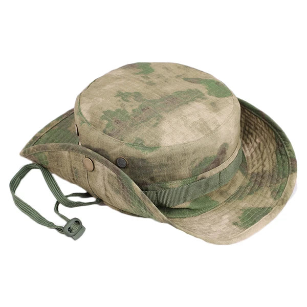 Camouflage Wide brim hat