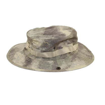 Camouflage Wide brim hat